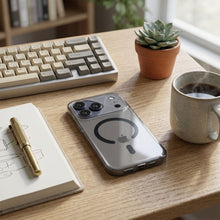 Заредете изображение във визуализатора на галерията – Case for iPhone 16 Aurora compatible with MagSafe black
