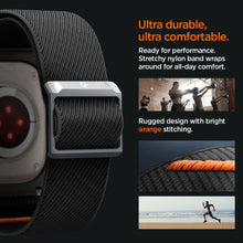 Заредете изображение във визуализатора на галерията – Spigen Lite Fit Pro case with strap for Apple Watch Ultra 1 / 2 (49 mm) - matte black
