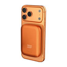 Заредете изображение във визуализатора на галерията – Powerbank compatible with MagSafe Blue Star Slim DG-P8 15W 5000 mAh orange
