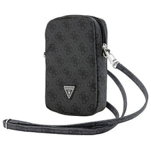 Заредете изображение във визуализатора на галерията – Guess Zip 4G Triangle bag - black
