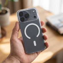 Заредете изображение във визуализатора на галерията – Case for iPhone 14 PRO Aurora compatible with MagSafe white
