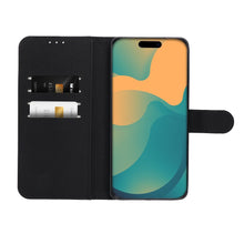 Заредете изображение във визуализатора на галерията – Flip case for Xiaomi Redmi 17 4G / 17 5G EU 4Card RFID anti-theft tech fabric black
