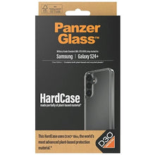 Заредете изображение във визуализатора на галерията – PanzerGlass HardCase with D3O® Bio and Military Grade certification for Samsung Galaxy S24+ - transparent
