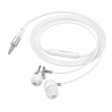 Заредете изображение във визуализатора на галерията – Wired earphones with microphone Jack 3,5 mm Hoco M119 silver
