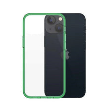 Заредете изображение във визуализатора на галерията – PanzerGlass ClearCase antibacterial Military Grade certified case for iPhone 13 mini - transparent green
