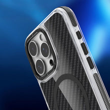 Заредете изображение във визуализатора на галерията – FIBER Case comapitble with MagSafe for IPHONE 16 PRO MAX black
