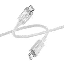 Заредете изображение във визуализатора на галерията – Borofone Cable BU44 Sincero - Type C to Type C - 60W 3A 1,2 metres grey
