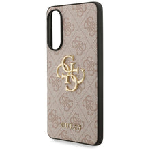 Заредете изображение във визуализатора на галерията – GUESS case for SAMSUNG S25 Edge GUHCS25E4GMGPI (4G PU Big Logo) pink
