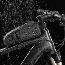 Заредете изображение във визуализатора на галерията – Rockbros AS-019-1 waterproof bicycle bag for frame - black
