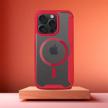 Заредете изображение във визуализатора на галерията – Smart Mag Book for IPHONE 15 PRO compatible with MagSafe red
