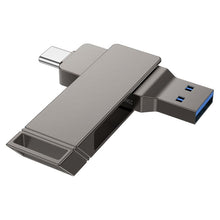 Заредете изображение във визуализатора на галерията – HOCO pendrive USB A + USB C UD15 128GB USB3.2
