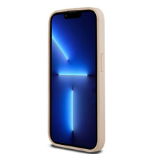Заредете изображение във визуализатора на галерията – Original Case DKNY hardcase Leather Mono Stripe &amp; Metal Logo DKHCP15LPRTHSLP for Iphone 15 Pro pink
