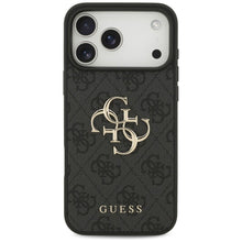Заредете изображение във визуализатора на галерията – GUESS case for IPHONE 18 Pro Max / 17 Pro Max GUE005524 (4G PU Big Logo) black
