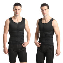 Заредете изображение във визуализатора на галерията – Men's training neoprene vest RC-K-1365 size S black
