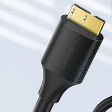 Заредете изображение във визуализатора на галерията – Ugreen US130 10840 USB-A 3.0 - micro USB-B cable 0.5m - black
