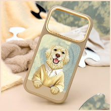 Заредете изображение във визуализатора на галерията – NIMMY case GENTLE PETS SERIES DOG compatible with MagSafe for IPHONE 18 Pro/17 Pro brown
