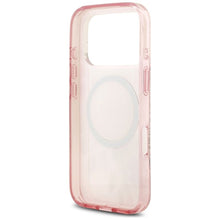 Заредете изображение във визуализатора на галерията – GUESS case for IPHONE 17 Pro Max compatible with MagSafe GUHMP17XHFWBDCEP (IML Flower &amp; Tonal Circle) pink
