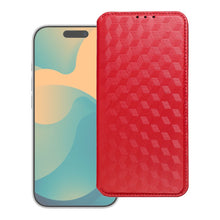 Заредете изображение във визуализатора на галерията – Flip case for Xiaomi Redmi 17 4G / 17 5G EU Cubic Book red
