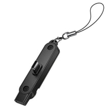 Заредете изображение във визуализатора на галерията – Adapter with holder USB C to USB C max 240W Hoco UA47A black
