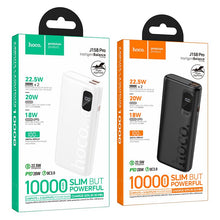 Заредете изображение във визуализатора на галерията – Powerbank Hoco 10000 mAh QC PD 2A 22,5W J158 Pro white

