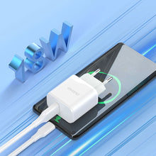 Заредете изображение във визуализатора на галерията – Dudao A20EU USB-A 18W network charger - white
