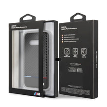 Заредете изображение във визуализатора на галерията – Hardcase case BMW BMHCS10LPUCARTCBK S10e G970 black/black Carbon
