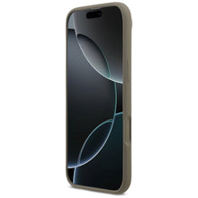 Заредете изображение във визуализатора на галерията – GUESS case for IPHONE 17 Air GUHCP17MSC4GSMW (Silicone W/ Big 4G Script) brown
