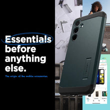 Заредете изображение във визуализатора на галерията – Spigen Tough Armor case for Samsung Galaxy A55 5G - green
