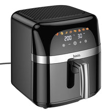 Заредете изображение във визуализатора на галерията – HOCO Air Fryer with touch screen 8L 1700W HE20 black
