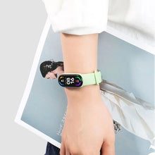 Заредете изображение във визуализатора на галерията – Tech-Protect IconBand strap for Xiaomi Mi Smart Band 5 / 6 / 7 / NFC - yellow
