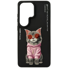Заредете изображение във визуализатора на галерията – NIMMY case GLASSES COOL CAT for SAMSUNG S26 Ultra black
