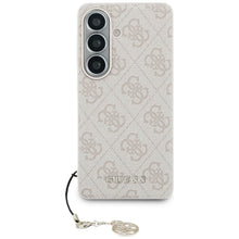 Заредете изображение във визуализатора на галерията – GUESS case for SAMSUNG S26 GUHMS26SGF4GPI (PU 4G Classic Logo with Charm) pink
