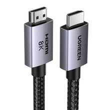 Заредете изображение във визуализатора на галерията – Ugreen HD171 cable with HDMI 2.1 8K connectors certified, 3 m long - gray
