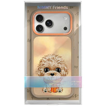Заредете изображение във визуализатора на галерията – NIMMY case BIG EYED TEDDY POODLE for IPHONE 18 Pro/17 Pro brown
