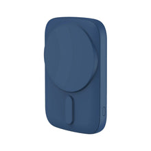 Заредете изображение във визуализатора на галерията – Powerbank compatible with MagSafe Blue Star Slim DG-P8 15W 5000 mAh navy blue
