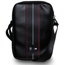 Заредете изображение във визуализатора на галерията – BMW Carbon &amp; Red Stripe bag for 8" tablet - black
