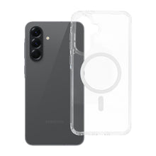 Заредете изображение във визуализатора на галерията – Case for Samsung A27 / A36 / A37 / A56 Forcell F-Protect Clear Hybrid Premium compatible with MagSafe transparent
