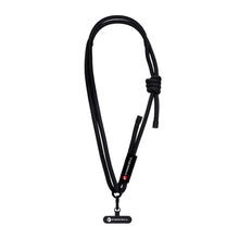 Заредете изображение във визуализатора на галерията – FORCELL F-DESIGN S10X165 crossbody phone lanyard with adjustable length (max 82,5cm in the loop) black
