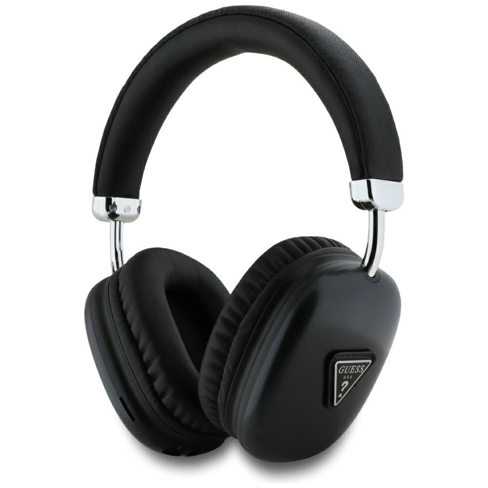 Wireless headphones Guess Metallic Triangle Logo black
