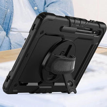 Заредете изображение във визуализатора на галерията – Tech-Protect Solid360 case for Samsung Galaxy Tab S7+ / S8+ / S7 FE 12.4" - black

