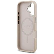 Заредете изображение във визуализатора на галерията – GUESS case for IPHONE 17 compatible with MagSafe GUHMP17SPSDTSCMP (PU W/ Triangle Logo) pink
