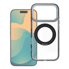 Заредете изображение във визуализатора на галерията – Case for iPhone 18 Pro / 17 Pro Frame Circle Stand compatible with MagSafe black
