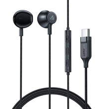 Заредете изображение във визуализатора на галерията – Acefast L2 in-ear headphones with USB-C connector, microphone and remote control 1.2 m - black
