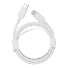 Заредете изображение във визуализатора на галерията – GOOGLE original cable Type C to Type C 3A 1 m white bulk
