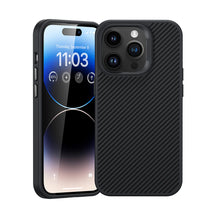 Заредете изображение във визуализатора на галерията – Benks Etui Magnetic Hybrid Armor Pro Kevlar 600D for Iphone 14 Pro Max black
