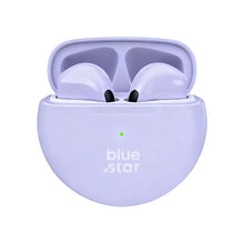 Заредете изображение във визуализатора на галерията – Wireless earbuds BLUE STAR Circle Beat TX3 TWS lavender
