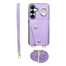 Заредете изображение във визуализатора на галерията – Wallet Case WONDER for SAMSUNG S25 PLUS lilac
