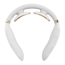 Заредете изображение във визуализатора на галерията – SKG K6E neck massager, electrostimulator with compress - white
