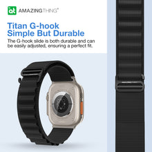 Заредете изображение във визуализатора на галерията – Amazing Thing Band Titan Sport Band TSP49BK for Apple Watch 49/45 black
