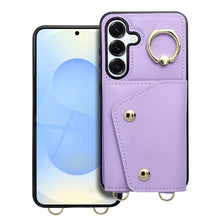 Заредете изображение във визуализатора на галерията – Wallet Case WONDER for SAMSUNG S25 PLUS lilac
